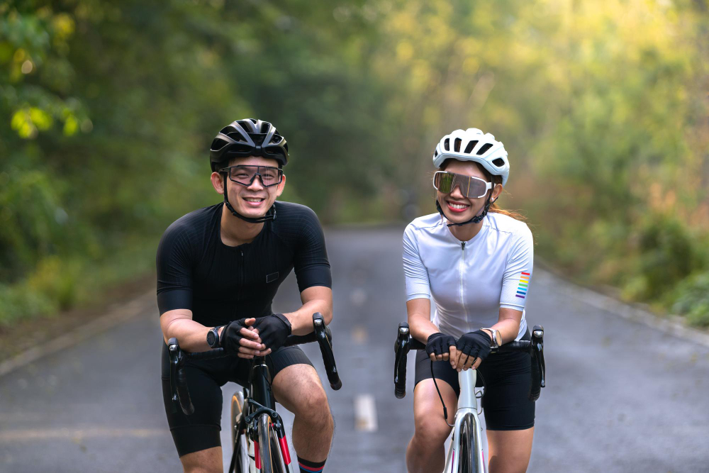 Manfaat bersepeda akan lebih banyak jika dilakukan bersama teman