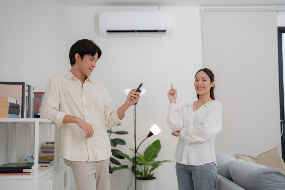 air conditioner (AC) adalah salah satu penyumbang emisi karbon. bijaklah dalam menggunakannya